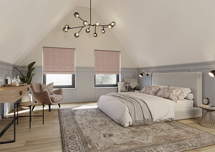 Wexley, Pink Bliss - Twist&Fit Roman Blind - Image 7